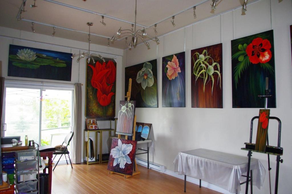 Atelier Galerie Anne Drouin Peinture & Pension Sainte-Julie Esterno foto