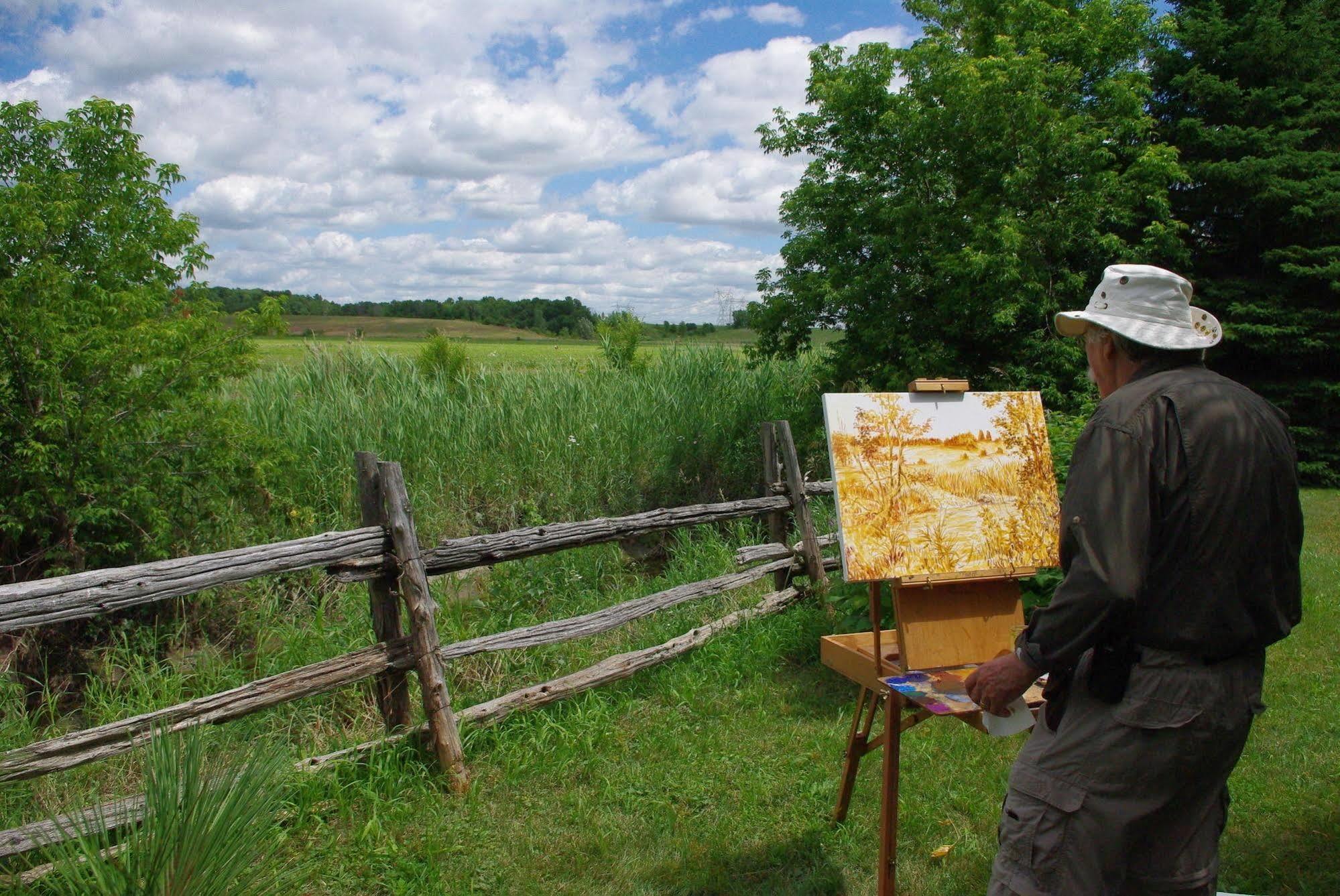 Atelier Galerie Anne Drouin Peinture & Pension Sainte-Julie Esterno foto