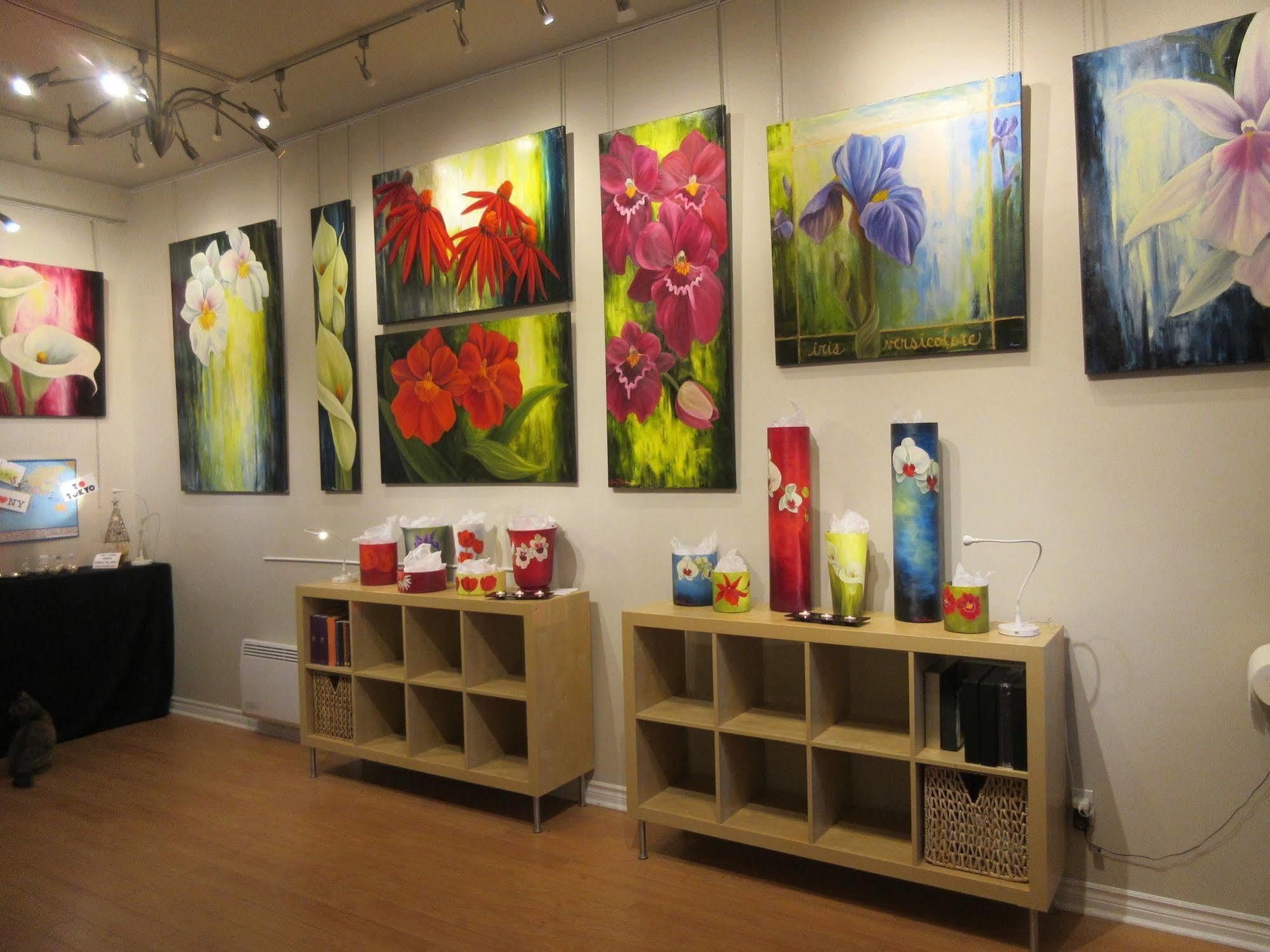 Atelier Galerie Anne Drouin Peinture & Pension Sainte-Julie Esterno foto