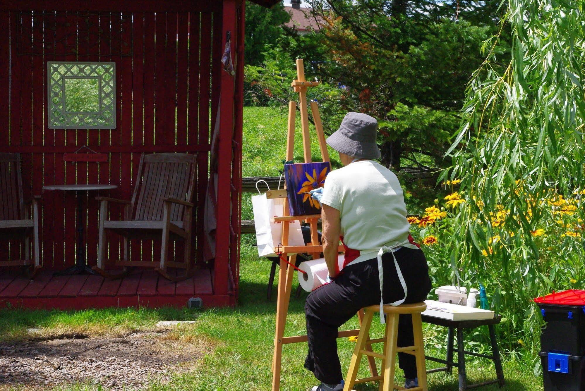 Atelier Galerie Anne Drouin Peinture & Pension Sainte-Julie Esterno foto